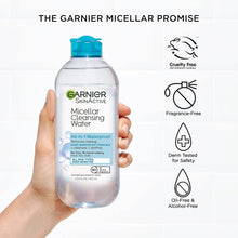 Load image into Gallery viewer, Micellar Water for Waterproof Makeup, Hydrating Facial Cleanser & Makeup Remover, Suitable for Sensitive Skin, Vegan, Cruelty Free, 13.5 Fl Oz (400Ml), 2 Count