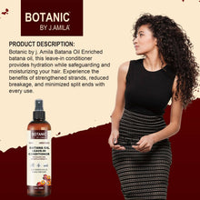 Load image into Gallery viewer, Botanic 100% Unrefined Batana Oil Leave-In Conditioner, 8 oz