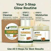 Load image into Gallery viewer, Daily Glow Routine Bundle (Cleanse + Treat + Moisturize)