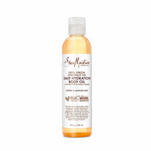 Load image into Gallery viewer, Sheamoisture Daily Hydration Body Oil Virgin Coconut Oil for Dry Skin Paraben Free 8 Oz