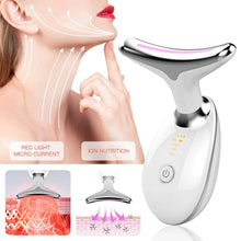 Load image into Gallery viewer, Firming Removal Device for Neck Face, Facial and Neck Massage Kit, Double Chin Reducer Vibration Massager for Skin Care,Improve, Firm, and Smooth, White