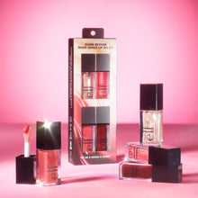 Load image into Gallery viewer, Glow Reviver Quad Goals Lip Oil Kit, 4 Hydrating, Non-Sticky Glossy Tinted Lip Oils, Lip Gloss Set, Moisturizing Lip Care, Vegan & Cruelty-Free