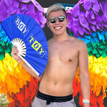 Load image into Gallery viewer, Boy Toy Hand Fan