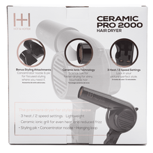 Load image into Gallery viewer, Hot & Hotter Ceramic Pro-2000 Dryer, 1 Count, Black