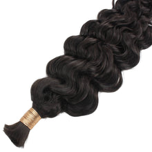 Load image into Gallery viewer, 100% Human Bulk Braiding Hair - Beach Wave