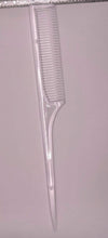 Load image into Gallery viewer, Eden BoneTail Clear Comb - Large (1pc)