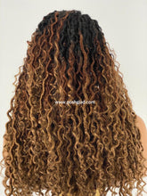 Load image into Gallery viewer, Glueless Distressed Faux Locs Wig