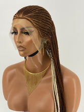 Load image into Gallery viewer, Glueless Cornrow Braided Wig - Olaoma