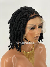 Load image into Gallery viewer, Glueless Short Kinky Twists Wig - Gloria