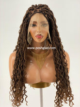 Load image into Gallery viewer, Glueless Distressed Locs Wig