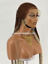 Load image into Gallery viewer, Glueless Cornrow Braided Wig - Olaoma