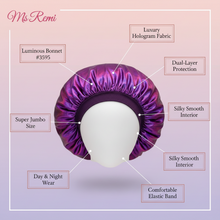 Load image into Gallery viewer, Ms. Remi Luminous Bonnet Super Jumbo, 1 Count, Purple