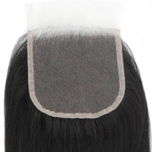 Load image into Gallery viewer, Brazilian Silky Straight 4x4 Transparent Lace Human Hair Closure