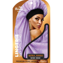 Load image into Gallery viewer, Ms. Remi Lingerie Silky Satin Braid Bonnet Ultra Jumbo, 1 Count, Assorted Colors