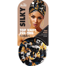 Load image into Gallery viewer, Ms. Remi Silky Top Knot Pre-Tied Turban, 1 Count, Assorted Patterns 2