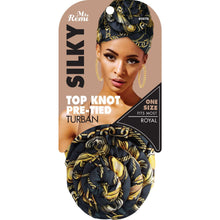 Load image into Gallery viewer, Ms. Remi Silky Top Knot Pre-Tied Turban, 1 Count, Assorted Patterns 2