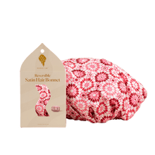 Load image into Gallery viewer, Reversible Satin Hair Bonnet