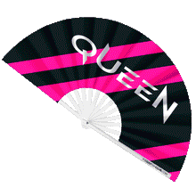 Load image into Gallery viewer, Queen Hand Fan