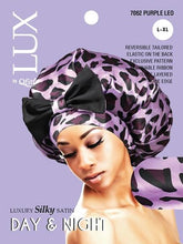 Load image into Gallery viewer, LUX by QFitt Luxury Silky Satin Day & Night Bonnet, 1 pc