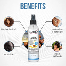 Load image into Gallery viewer, J.Amila Natural Leave In Conditioner Detangler, 8 oz
