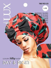Load image into Gallery viewer, LUX by QFitt Luxury Silky Satin Day & Night Bonnet, 1 pc