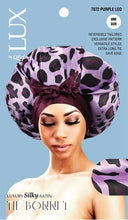 Load image into Gallery viewer, LUX by QFitt Luxury Silky Satin Tie Bonnet