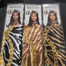 Load image into Gallery viewer, Fashion Designed Satin Head Scarf, 1 pc