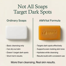 Load image into Gallery viewer, AMVital Turmeric Kojic Acid Soap Bar for Dark Spots & Uneven Tone