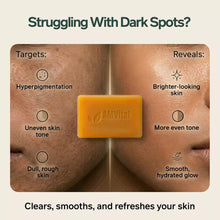 Load image into Gallery viewer, AMVital Turmeric Kojic Acid Soap Bar for Dark Spots & Uneven Tone