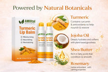 Load image into Gallery viewer, AMVital Turmeric Lip Balm 2-Pack