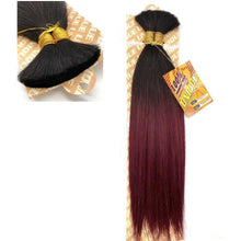 Load image into Gallery viewer, Unique's Yaki Bulk / 100% Human Hair 14"