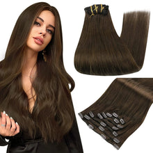 Load image into Gallery viewer, VIP Clip Extensions / Silky Straight 24" (170 g) - ClipeX System