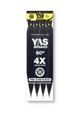 Load image into Gallery viewer, Yas Braid 4X PreStretched Braiding Hair - 60"