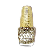 Load image into Gallery viewer, L.A. Colors Glitter Vibes Nail Polish, 1pc