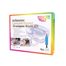 Load image into Gallery viewer, Touch Ups Inflatable Crescent-Shaped Shampoo Basin Kit