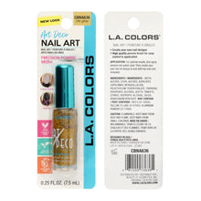 Load image into Gallery viewer, L.A. Colors Art Deco Nail Art Polish (1 pc)