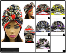 Load image into Gallery viewer, Knotted Design Head Wrap (1 pc)