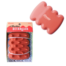 Load image into Gallery viewer, Annie Effortless Detangler Scalp Massage Brush, 1 Count, Orange
