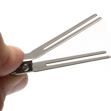 Load image into Gallery viewer, Annie Premium Double Prong Metal Hair Clips, 80 Count, Silver
