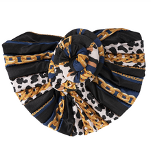Load image into Gallery viewer, Ms. Remi Silky Top Knot Pre-Tied Turban, 1 Count, Assorted Patterns 2
