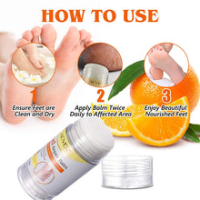 Load image into Gallery viewer, Cracked Heel Treatment , Cracked Feet, Heals and Moisturizes for Healthy Feet, Sweet Orange Scentl, 2.4 Oz
