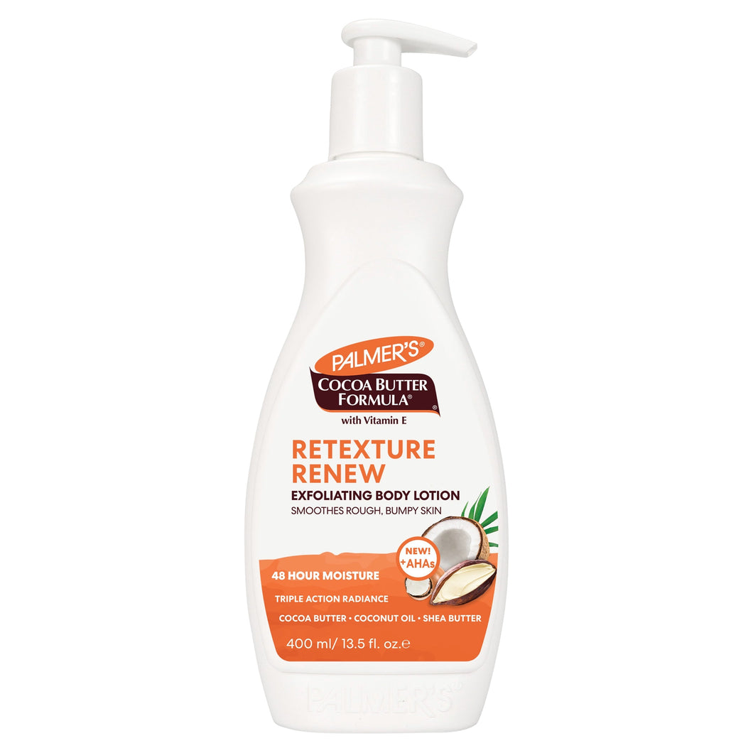Palmer's Cocoa Butter Formula Retexture & Renew Exfoliating Body Lotion - 13.5 Oz