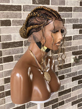 Load image into Gallery viewer, Glueless Feeding Braid Cornrow Wig - Janisa
