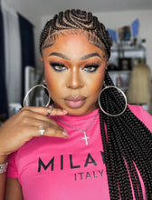 Load image into Gallery viewer, Glueless Feeding Braid Wig - Sharon
