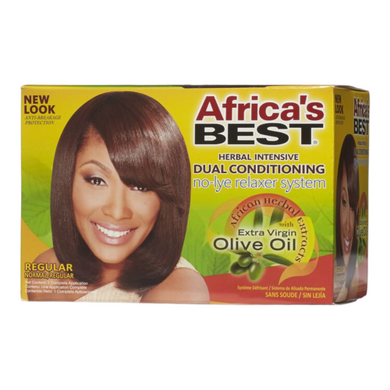 Africa's Best No-Lye Dual Conditioning Relaxer System - Regular