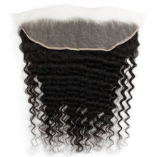 Load image into Gallery viewer, Transparent Lace Human Hair Frontal - Deep Wave 13x4
