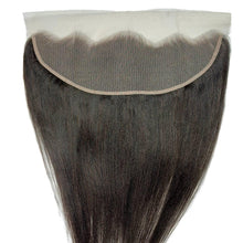 Load image into Gallery viewer, Yaki Straight 13x4 Transparent Lace Human Hair Frontal
