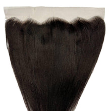 Load image into Gallery viewer, Yaki Straight 13x4 Transparent Lace Human Hair Frontal
