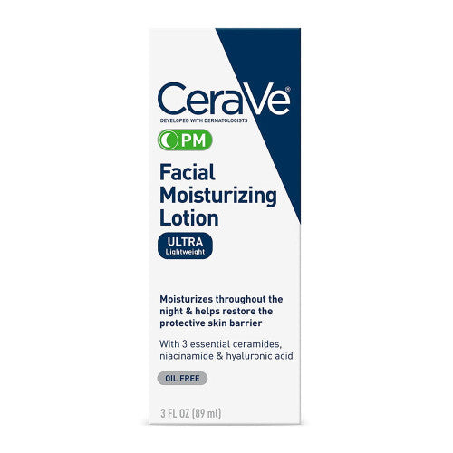 Cerave Facial Moisturizing PM Lotion, 3 Oz