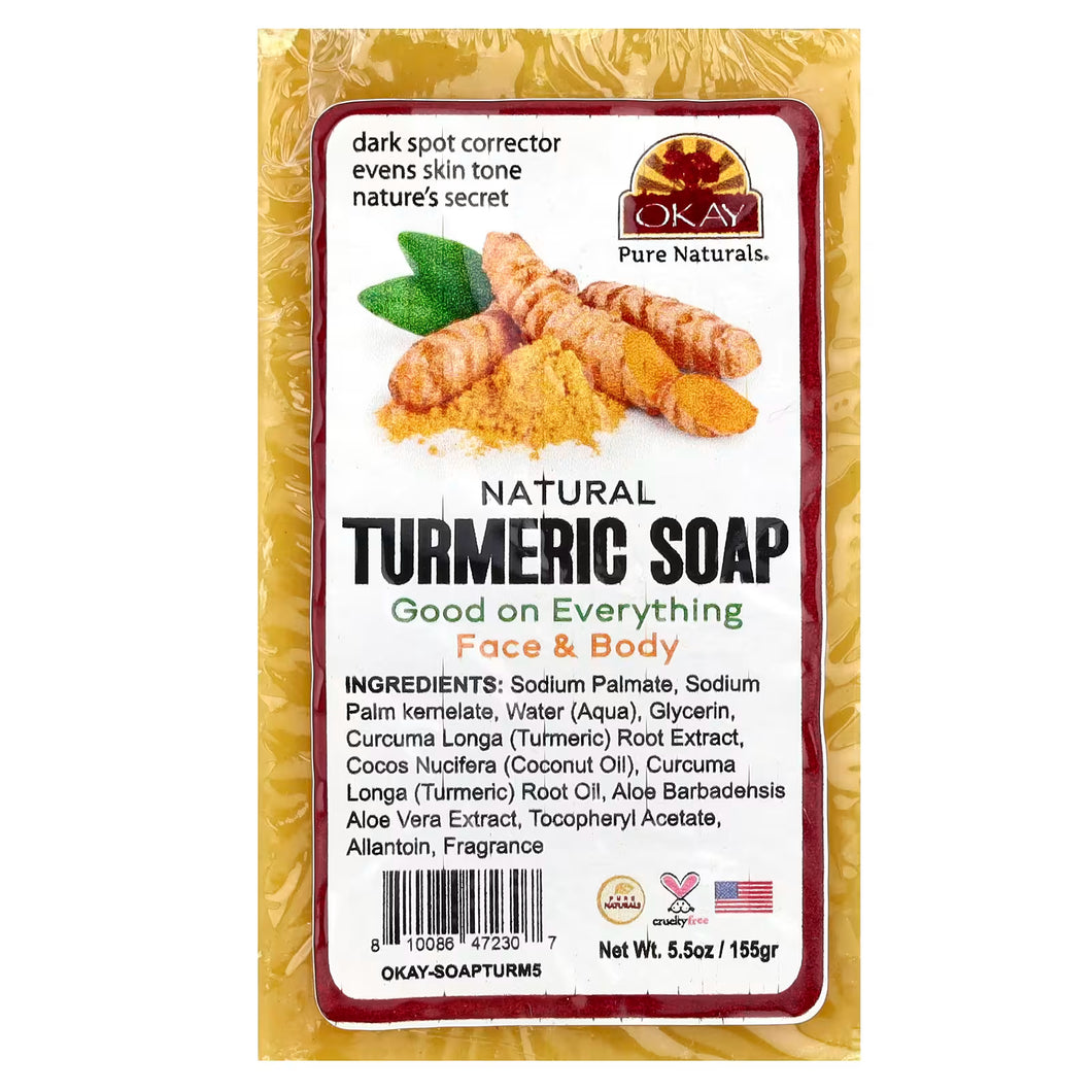 Okay Natural Tumeric Soap